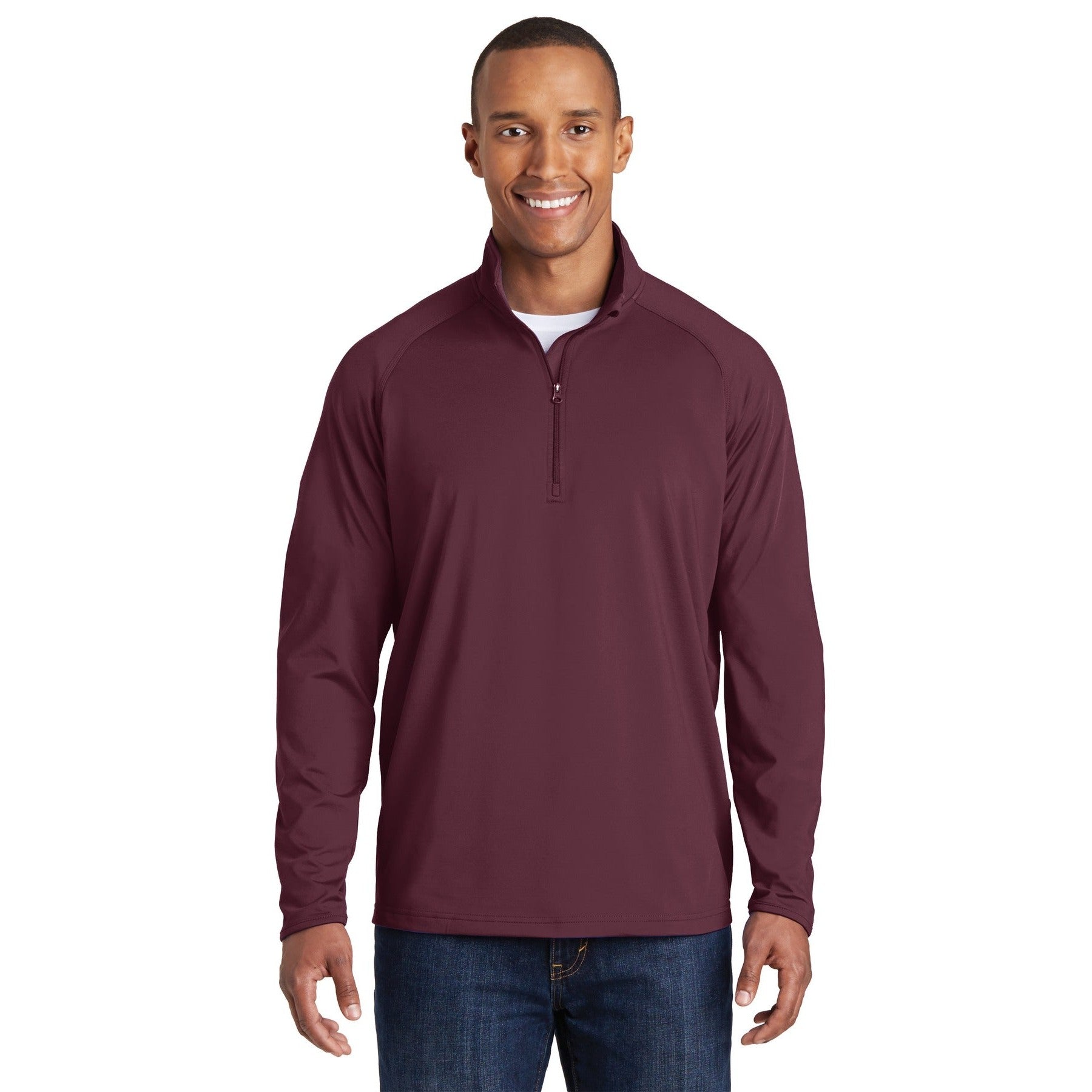 Sport-Tek-Sport-Tek® Sport-Wick® Stretch 1/4-Zip Pullover. ST850-MedTech-6